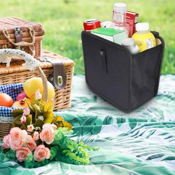 1Pc Foldable Car Hanging Trash Can - Picture 8 of 8